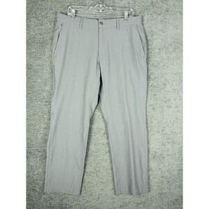 Bluffworks Envoy Lightweight Travel Pant Mens 36x30 Gray Slim Fit Gorpcore